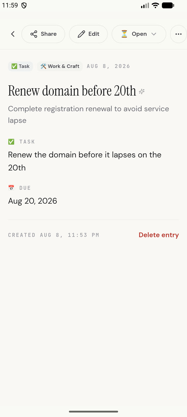 ThoughtLogger screenshot 4