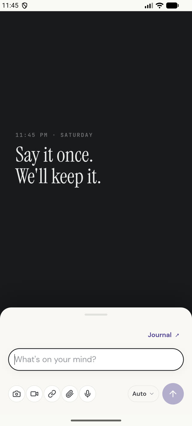 ThoughtLogger screenshot 2